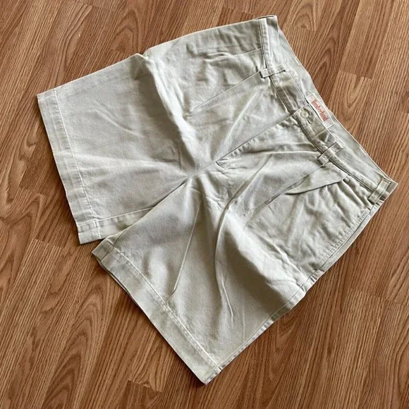 Timberland Men Shorts STRATHAM TWILL Khaki Beige Cotton Shorts Size 36 - Picture 3 of 9